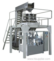 automatic packaging machine for large granule
