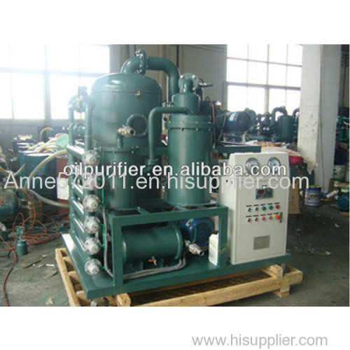 Double-Stage transformer oil purifier Waste petroleum filter machine /fire resistant Transformer Oil Purifier