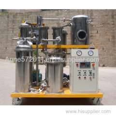 Zhongneng Vacuum Cooking Oil Purifier Vegetable Oil Purification Machine Made of Stainless Steel