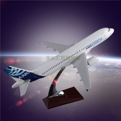 Manufacturer Direct Sales Simulation Airplane Model Customization Airbus 320 Original Model Aircraft