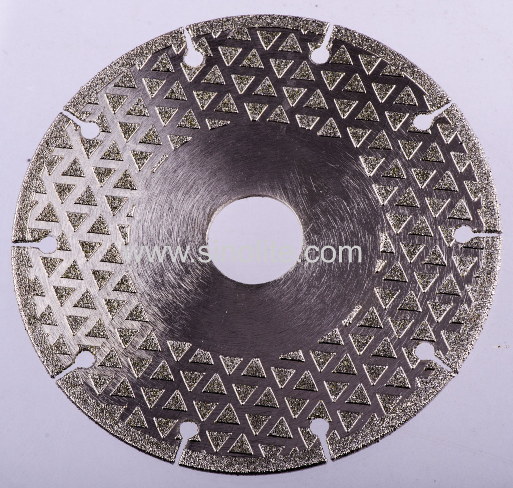 Diamond Cutting Wheel with 8 Slot Keys