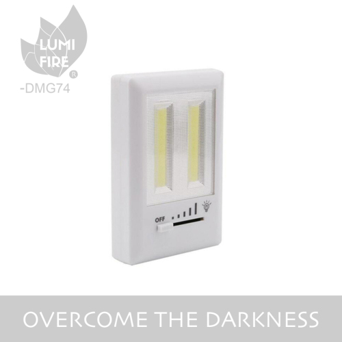Brightness Adjustable dimming COB LED Wall Mount Light Switch
