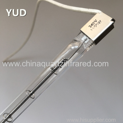 Infrared quartz heater halogen heating lamp tube