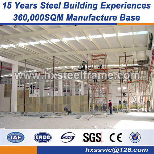 Heavy Steel Workshop Prefab Steel workshop USA standard