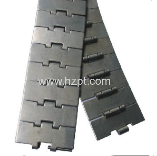Straight Conveyor Flat Top Chain CC18SA CC18SB CC18SC For Food and Glass Industry