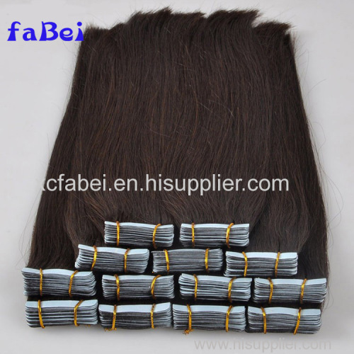 Hot Selling Full Cuticle One Donor 100 Virgin Brazilian Hair Wholesale Private Label 7A Tape Hair Extension