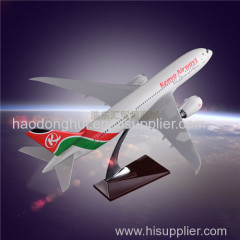 Model Airplane OEM Boeing 787 Kenya Airways Model Aircraft Resin Factory Direct Sales