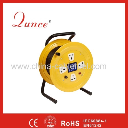 power supply cable reel with fuse&circuit breaker protected