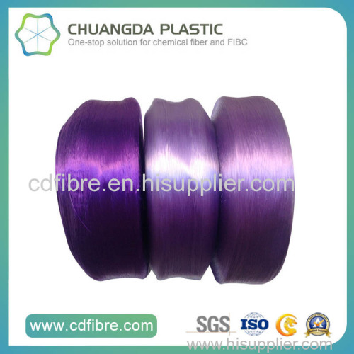 600d/50f High Tenacity Purpre FDY PP Yarn for Braided Rope