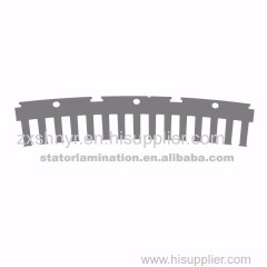 Segment electrical steel laminations for motor stator rotor