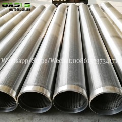 168mm well screen point pipe slotted well screens V type wedge wire tube/shallow well screens