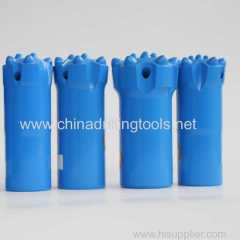 T38-64mm thread button bits with T38 thread button rod in mine and quarrying