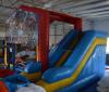 Inflatable Iron Man bouce house with slide