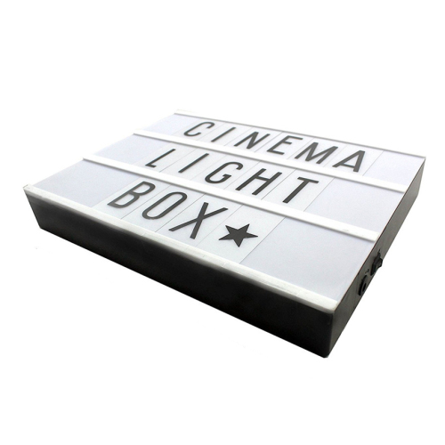 Cinema Film Led Light Box A4