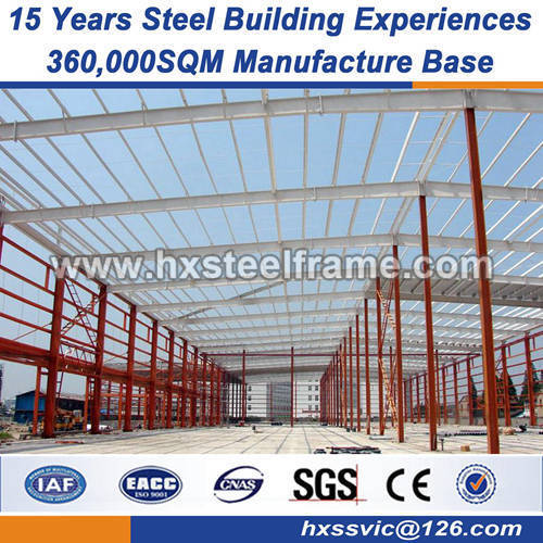 metal structure warehouse precision steel framing great TEKLA MODEL