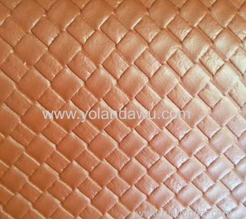 PVC sponge leather vinyl fabric from China