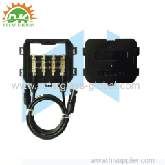 IP67 Solar junction box for PV solar panel 100W to 340W with TUV certificate