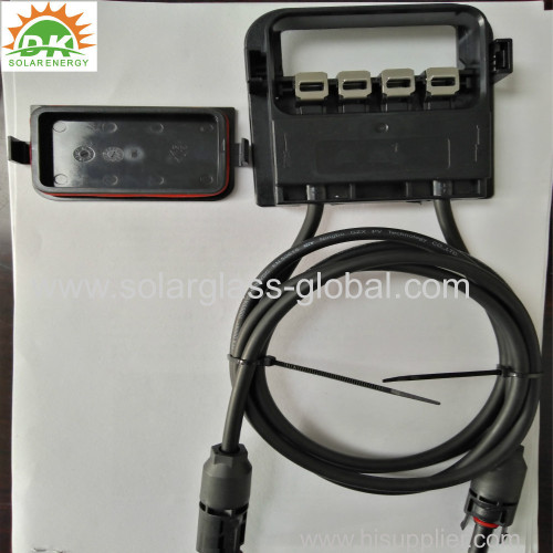 Junction box IP67 for PV solar panel 100W to 340W with TUV certificate