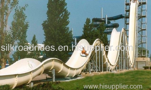 hot sale water roller coaster slide for water park