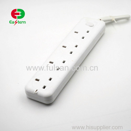 Top selling extension power strip with fuse socket 4 ways outlet