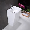 China big size floor mounted single hole one piece pedestal wash deep sink manufacturer with competitive price for sale