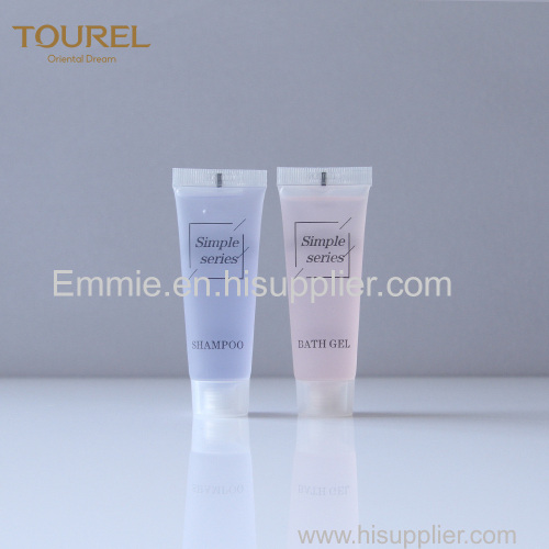 ECO AMENITIES Transparent Tube Twist Cap Individually Wrapped 30ml Shampoo