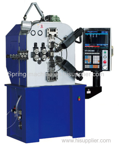 3.5mm 6 axis universial compression spring making machine
