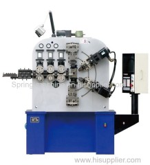 6 axis 6.0mm big wire professional compression spring making machine