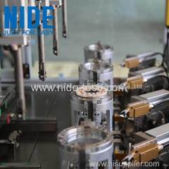 Four stations BLDC stator needle winding machine for brushless motor stator coil winding