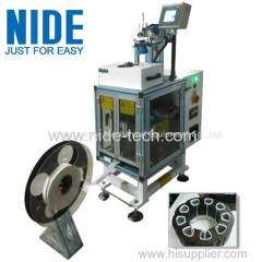 Full auto servo motor stator Insulation Paper Inserting machine for sale