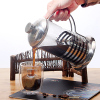 Heat-tempered borosilicate glass French Press/ coffee maker