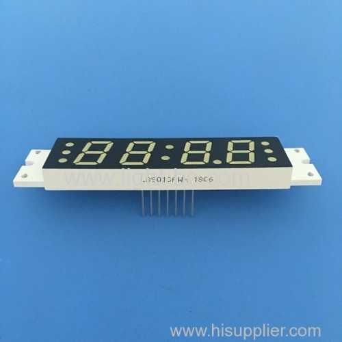 Ultra white 4 digit 7 segment led display common anode for home appliances