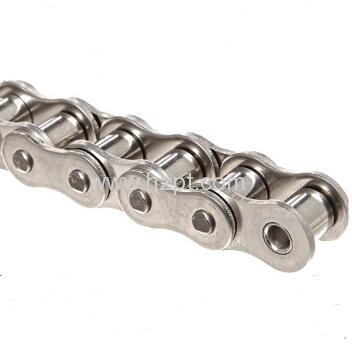 Corrosion Resistan Stainless Steel Roller Chain 80SS-1/100SS-1/120SS-1 For Food Conveyor