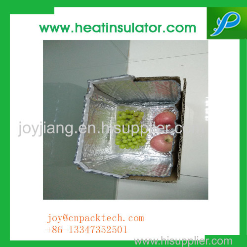 Reflective Insulation Foil Bubble Bag Box Liners To Keep Food Cooler