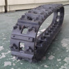 small robot lawn mover rubber tracks with steel inside