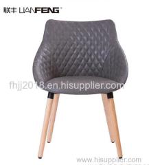 2018Modern newly design chair living room chair leisure chair with wooden legs