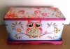 Large Storage Boxes Toy Chest with Creative Patterns For Kids and Baby