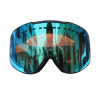 TPU flexible frame custom snowboarding glasses blue coating ski goggles