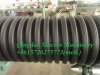 Plastic rib enhanced spiral winding drainage pipe extrusion production machine