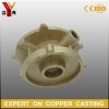 Casted CuZn40 brass parts for high voltage bushings