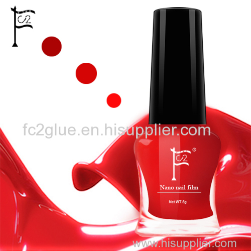 FC2 5g High-tech nano material glass nail film nontoxic strippable nail polish(children and pregnant women can use)