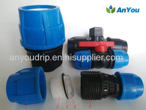 32mm PP fittings for PE pipe