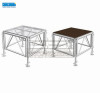 Quick Professional Plastic Metal Iron Outdoor Outside Concert Portable Pop Up Frame Dance Stage Platform For Band