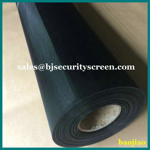 Black Epoxy Coated Steel Metal Wire Mesh