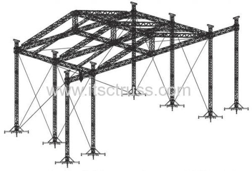 Triangular Roof Truss Structure