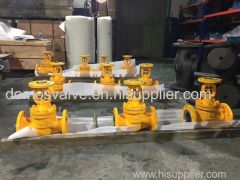 DIN Cast Steel GS-C25 Bellow Seal Globe Valve