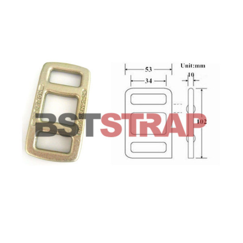 30mm Metal Buckle Forged Strap Buckles For Woven Strapping