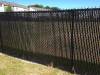 CHAIN LINK FENCE WITH SLAT