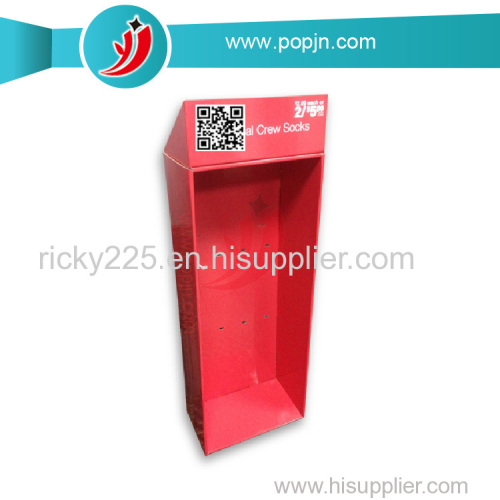 Custom Supermarket Retail POS Cardboard Stand Display for Biscuit