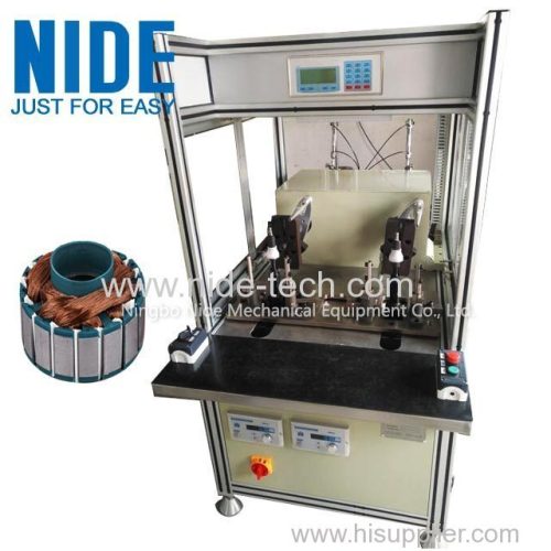 Single flyer BLDC winding machine outer Rotor coil winding machine